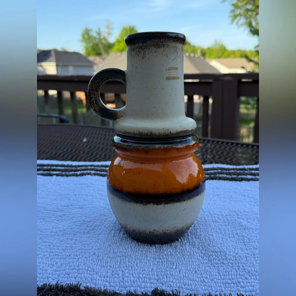 Krug Keramik Scheurich 1960s - 1970s ~Vase 428-26 ~ West Germany Vintage
